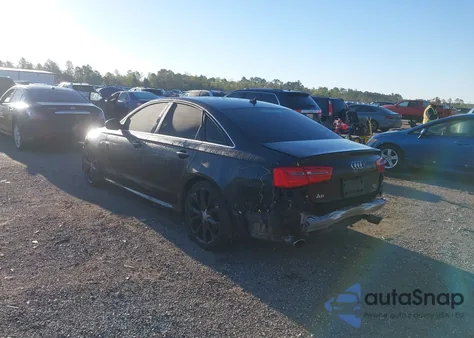 2015 Audi A6 3.0T Premium Plus from USA, damaged, VIN WAUFGAFC9FN035982